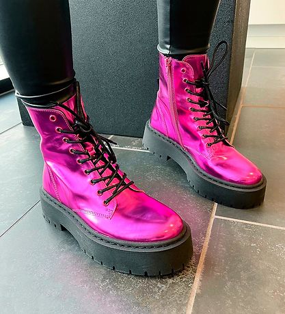 Steve Madden Boots - Skylar - Pink Mirror