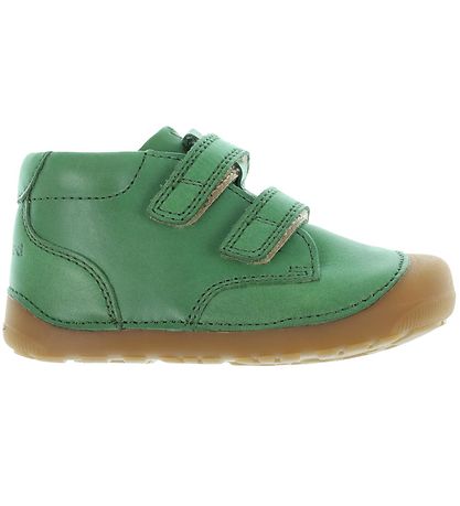 Bundgaard Fyrstu skórnir - Petit Velcro - Green