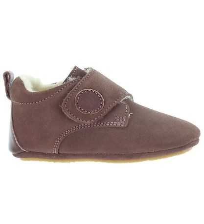 Wheat Soft Sole Leather Shoes w. For - Angel - Dusty Lilac