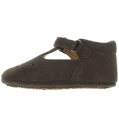 Bisgaard Ballerina Slippers - Bloom - Dark Brown