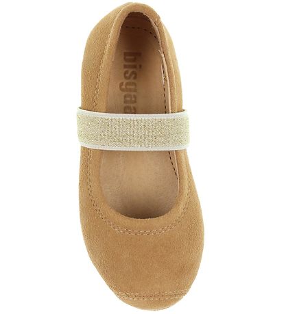 Bisgaard Ballerina Slippers - Ballet - Tan