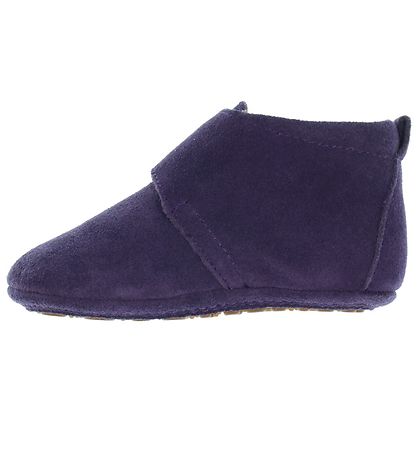 Bisgaard Soft Sole Leather Shoes - Baby Star - Purple
