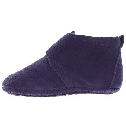 Bisgaard Pehmeät nahkakengät - Vauva Tähti - Violetti
