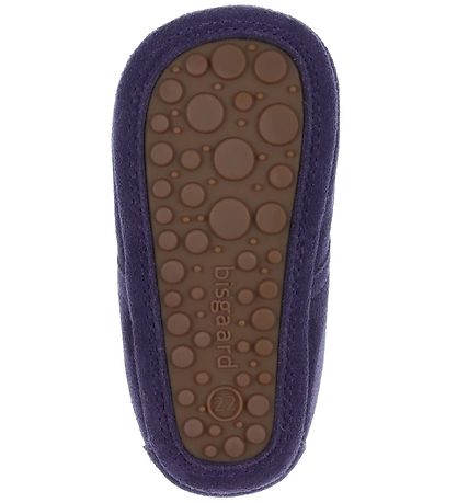 Bisgaard Pehmeät nahkakengät - Vauva Tähti - Violetti