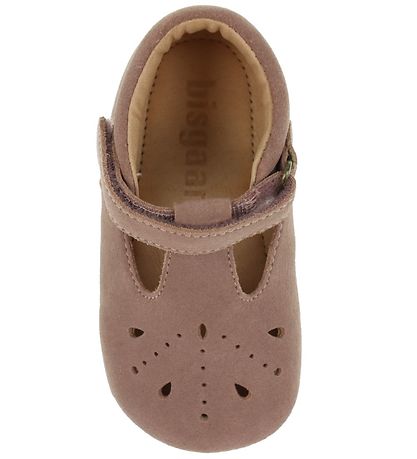 Bisgaard Ballerina Slippers - Bloom - Pink w. pointelle