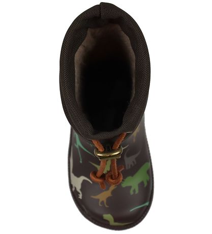 Bisgaard Thermal boots - Brown Dino
