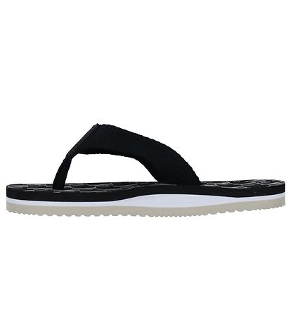 Calvin Klein Flipflops - Logo Print - Sort