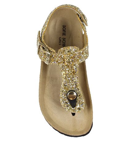 Sofie Schnoor Sandals - Champagne Glitter