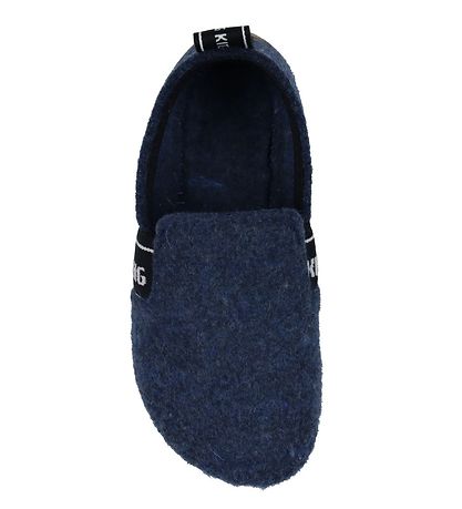 Living Kitzbühel Slippers - Wool - Midnight Navy