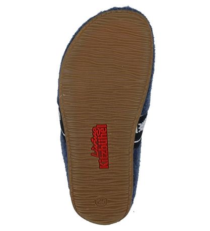 Living Kitzbühel Slippers - Wool - Midnight Navy