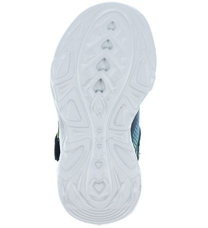 Skechers Shoe w. Light - Vortex-Flash - Black/Blue/Lime