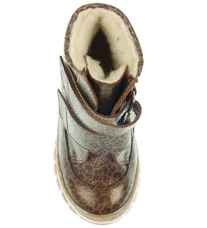 Angulus Winter Boots - Tex - Brown Leopard