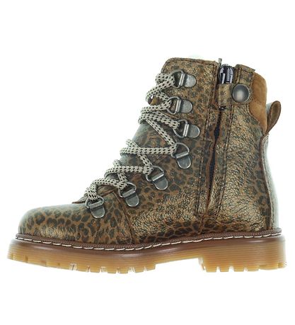 Angulus Winter Boots Boots - Tex - Brown Leo/Cognac