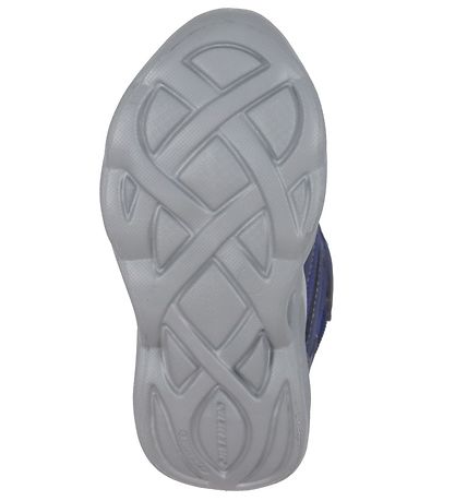 Skechers Boots w. Lights - Twisted Brights - Navy Lime
