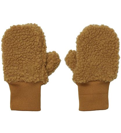 Liewood Mittens - Fleece - Coy - Golden Caramel