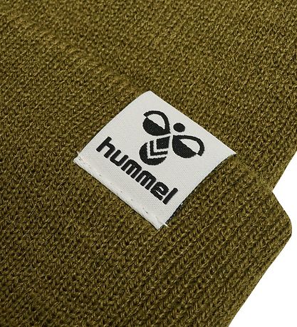 Hummel Beanie - Knitted - hmlPark - Dark Olive