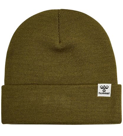 Hummel Beanie - Knitted - hmlPark - Dark Olive