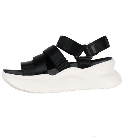 UGG Sandalen - W LA Shores - Schwarz/Weiß