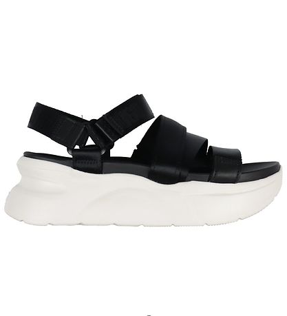 UGG Sandalen - W LA Shores - Schwarz/Weiß