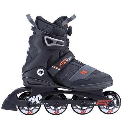 K2 Rollerskates - F.I.T 80 Boa - Grey - Inline