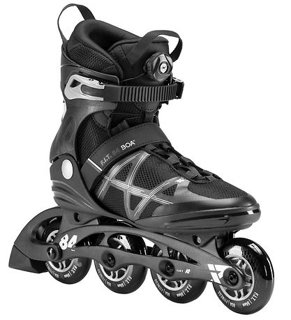 K2 Rollerskates - F.I.T 84 Boa - Black - Inline