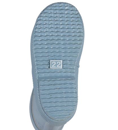 CeLaVi Rubber Boots - Short - Smoke Blue w. Print