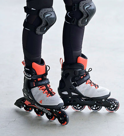 Rollerblade Rollerskates - Macroblade - 80 W - Gray/Coral - Inli