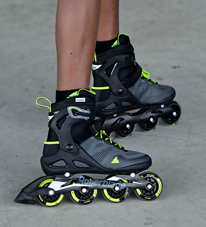 Rollerblade Rollerskates - Macroblade 80 - Black/Lime - Inliner