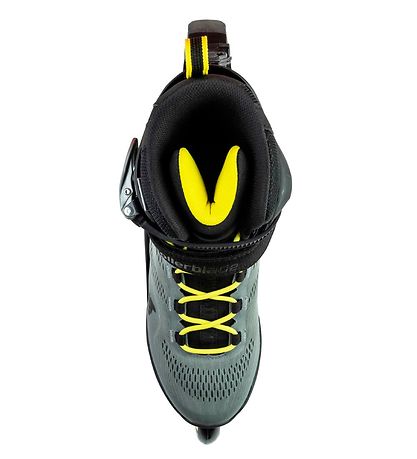 Rollerblade Rollerskates - Macroblade - 80 ABT - Silver/Neon Yel