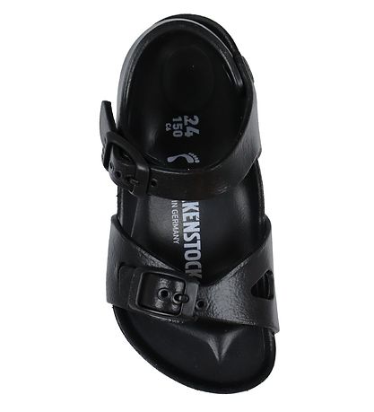 Sandales de Plage Birkenstock - Rio Eva - Noir