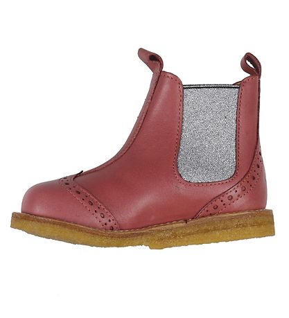 Angulus Boots - Rose/Silver