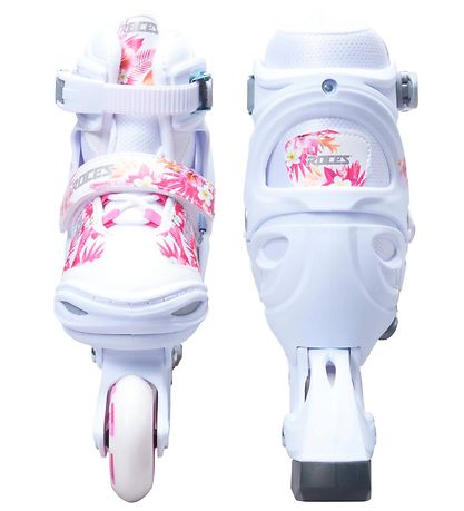 Roces Rollschuhe - Compy 9.0 Girl - Weiß/Rosa/Lila - Inlineskate