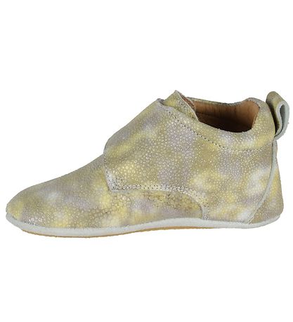 Above Copenhagen Soft Sole Leather Shoes - Beige Yellow