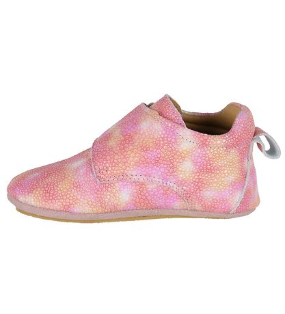 Above Copenhagen Soft Sole Leather Shoes - Pink Batik