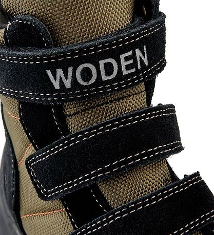 Woden Vinterkängor - Adrian - Tex - Dark Olive