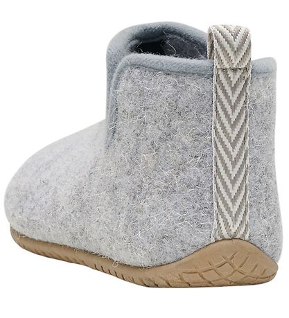 Hummel Slippers - Wool - Grey