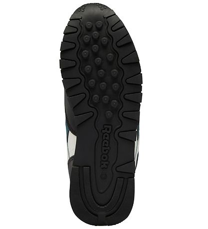 Reebok Shoe - Leather - Chalk/Core Black/Semi Solar Gold
