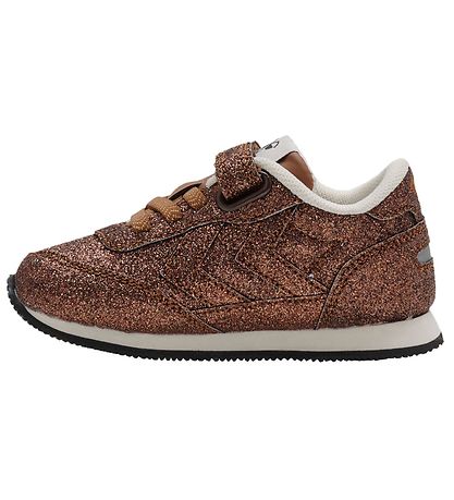 Hummel Skór - Reflex Glitter Infant - Kopar