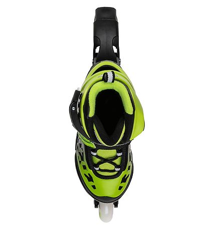 Bladerunner Rollerskates w. Light - Phoenix Flash - Black/Green