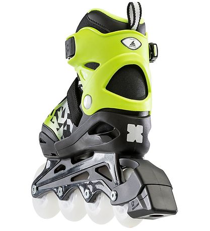 Bladerunner Rollerskates w. Light - Phoenix Flash - Black/Green