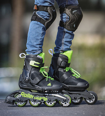 Rollerblade Rollerskates - Microblade - Black/Green - Inline