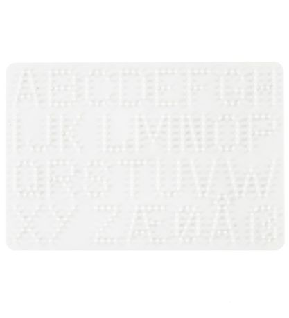 Hama Midi Pegboard - 2-Pack - Alphabet & Numbers