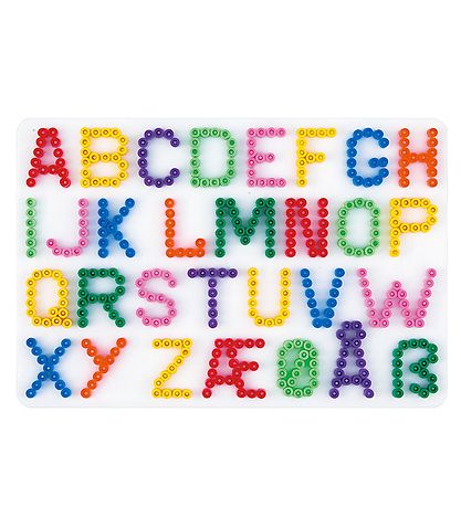 Hama Midi Pegboard - Alphabet