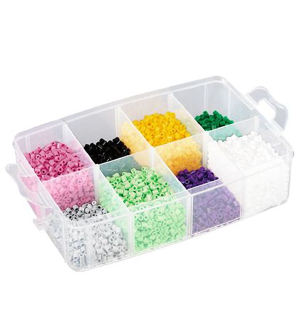Hama Midi Perlukassi - 22x15x19 - 12.000 Stk. + 3 Perluspjald