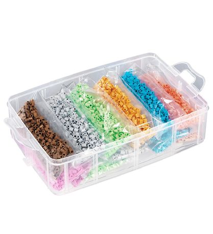 Hama Midi Perlukassi - 22x15x19 - 12.000 Stk. + 3 Perluspjald