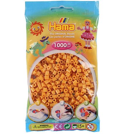 Hama Midi Perlur - 1000 Stk. - 60 Bangsi gulur