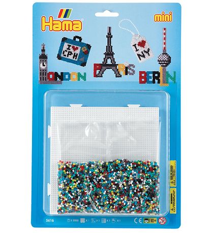 Hama Mini Perlur - 5000 Stk. - Ferð