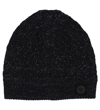 Hummel Hat - HMLSansa - Wool/Polyester - Navy w. Glitter