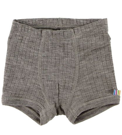 Joha Boxers - Wool - Brown Melange