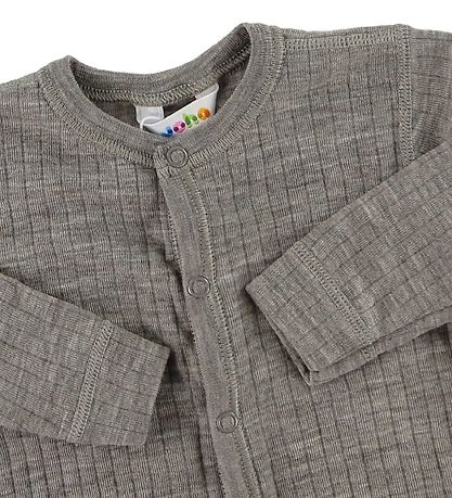 Joha Pyjamas - Ull - Brunmelerad